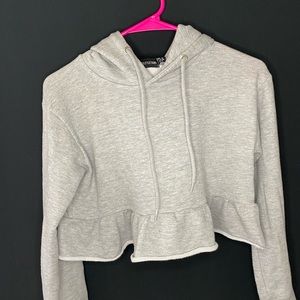 Cropped hoodie